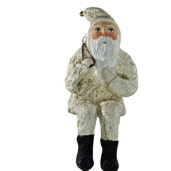Department 56 Father Frost Shelf Sitter Santa Claus Belsnickle Stars Holiday - Picture 7 of 8